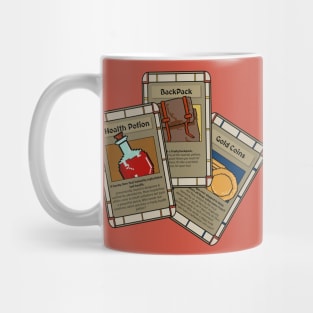 Stack of Trading Cards No 1 - Role Playing Game Mug